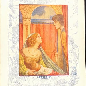 Chaucers Canterbury Tales GRISELDA by W Heath Robinson 1927 Lithograph Lord Walter