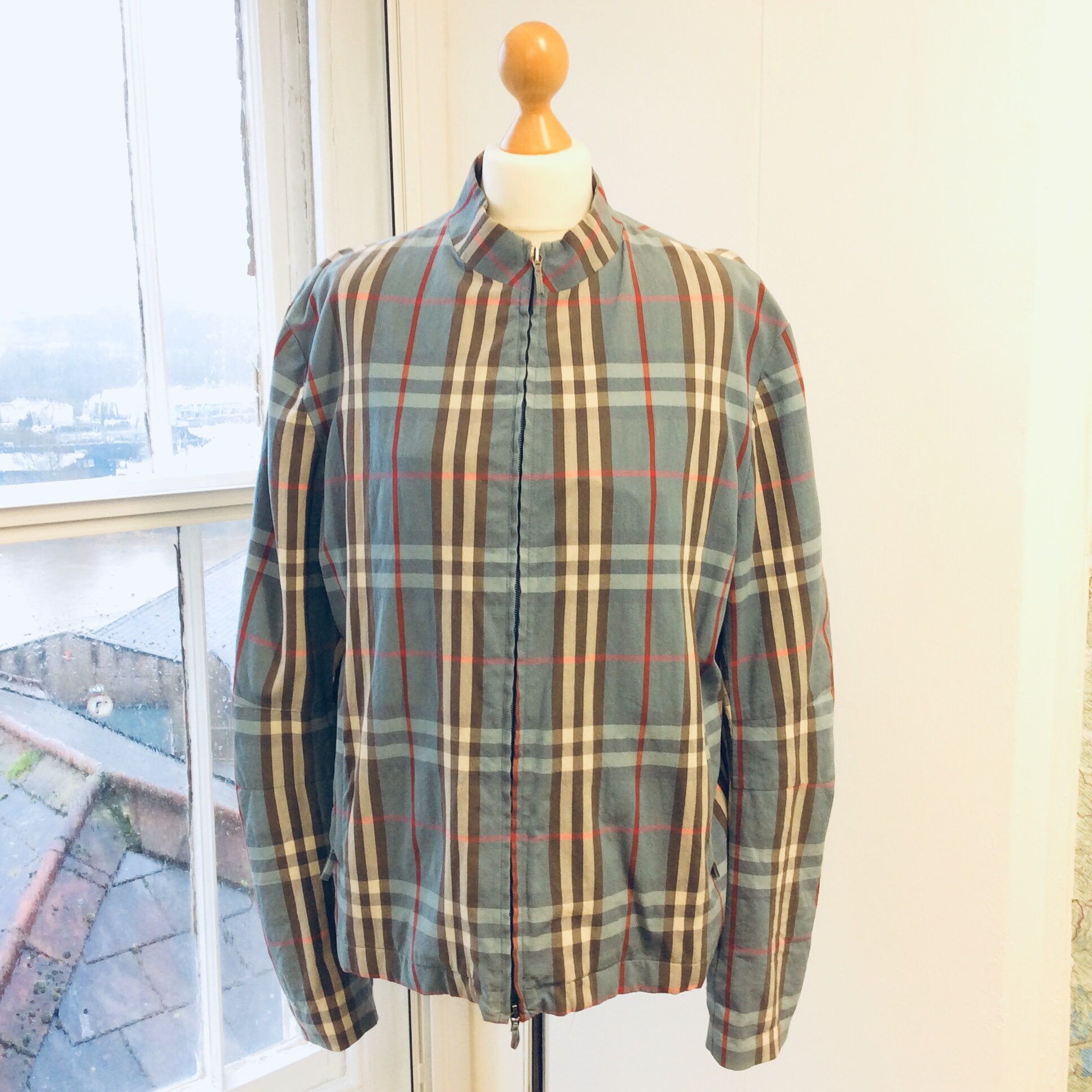 Vintage Burberry Jacket, Late 90s, Burberry London, Made in England, Blue Check, 44/46 Reg. - Etsy Vintage Burberry Jacket, Late 90s, Burberry London, Made in England, Blue Check, 44/46 Reg. - Etsy