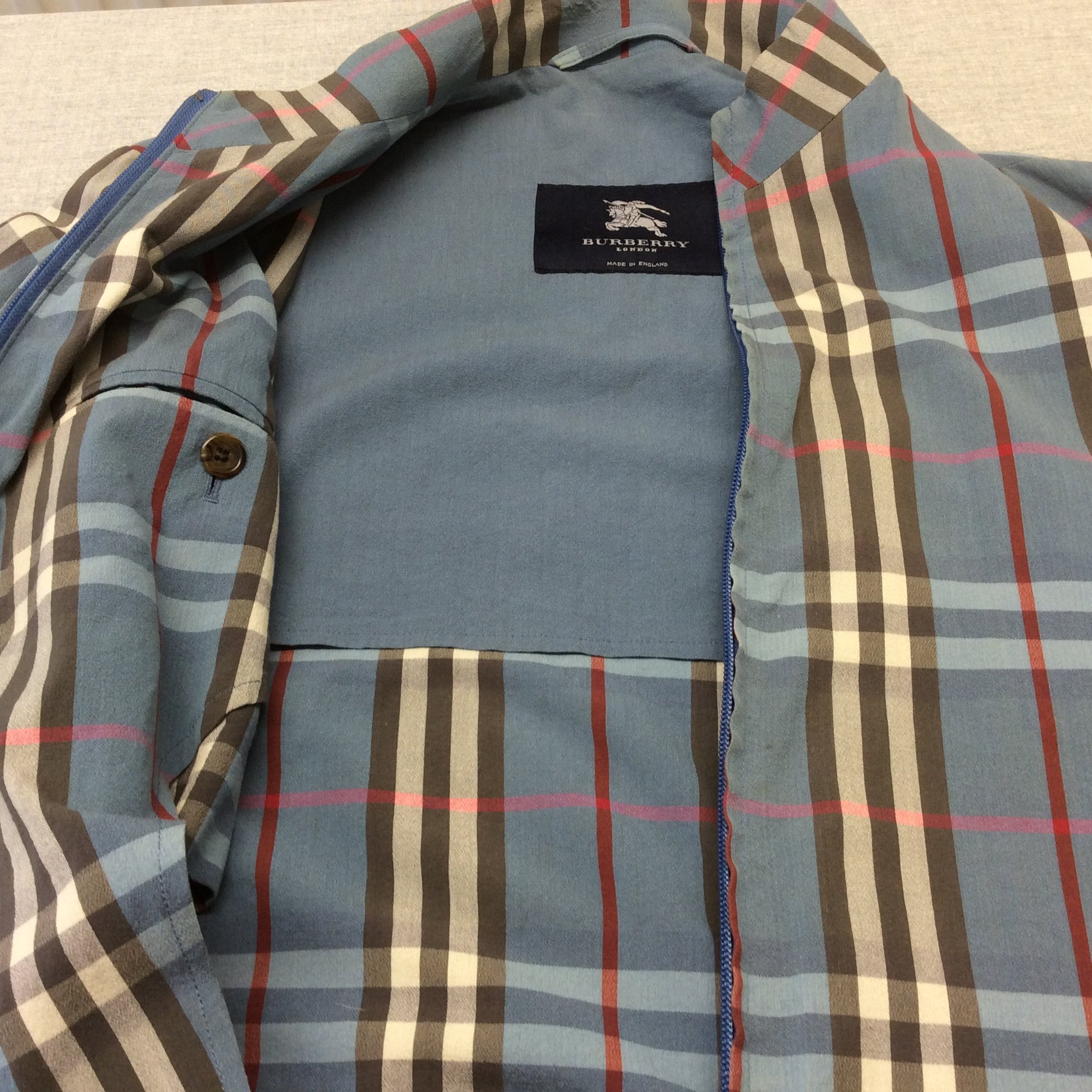 Vintage Burberry Jacket, Late 90s, Burberry London, Made in Vintage Burberry Jacket, Late 90s, Burberry London, Made in