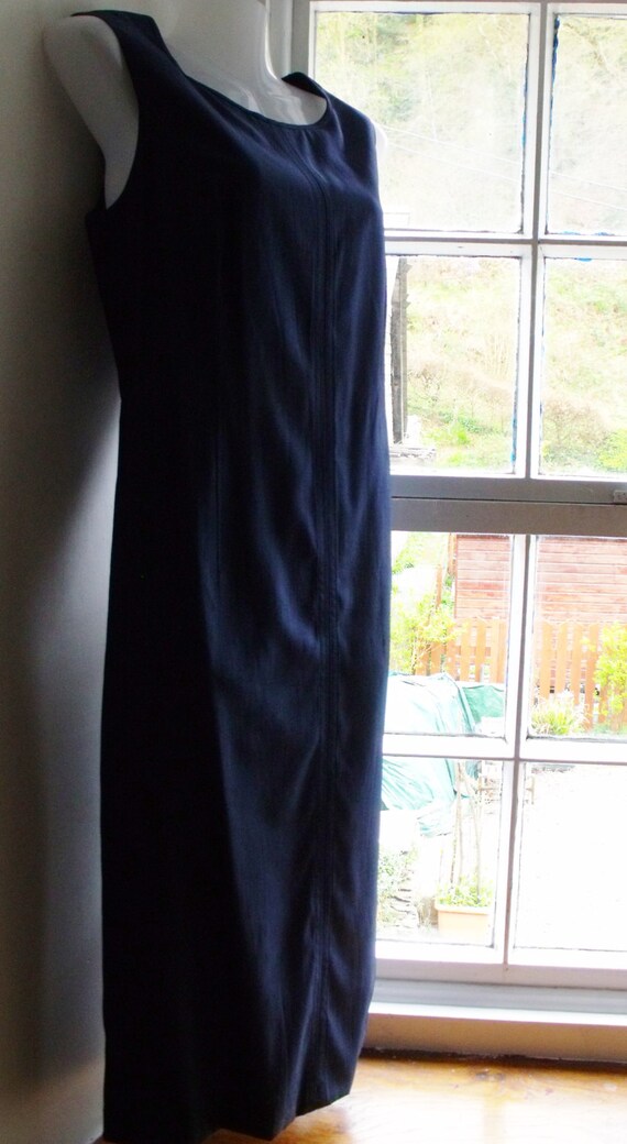 navy blue shift dress uk