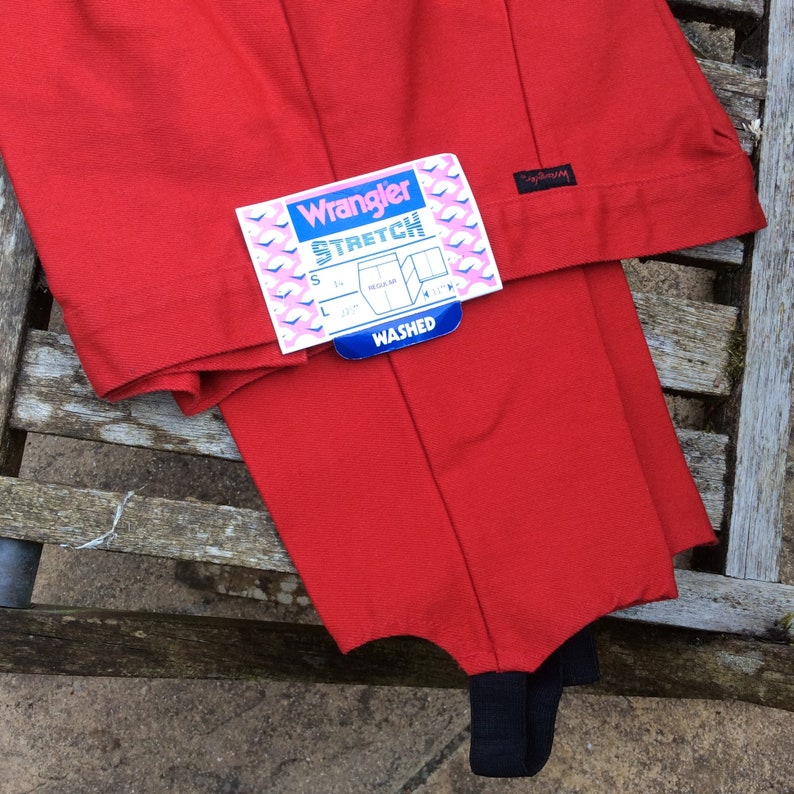 wrangler red pants