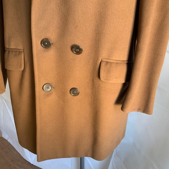 Vintage Crombie 44 Chest Camel Coat RM 