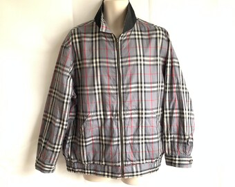 美品】Burberry´s glencheck jaket ビンテージ 42