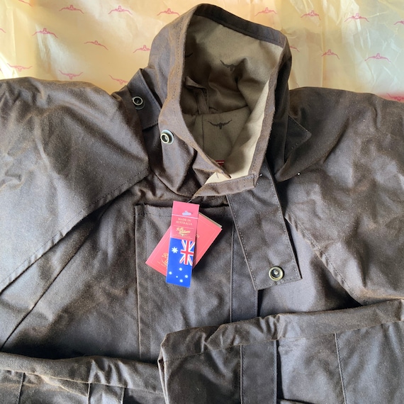 S Drovers jacket/oilskin, RM Williams, bush outfitter… Gem