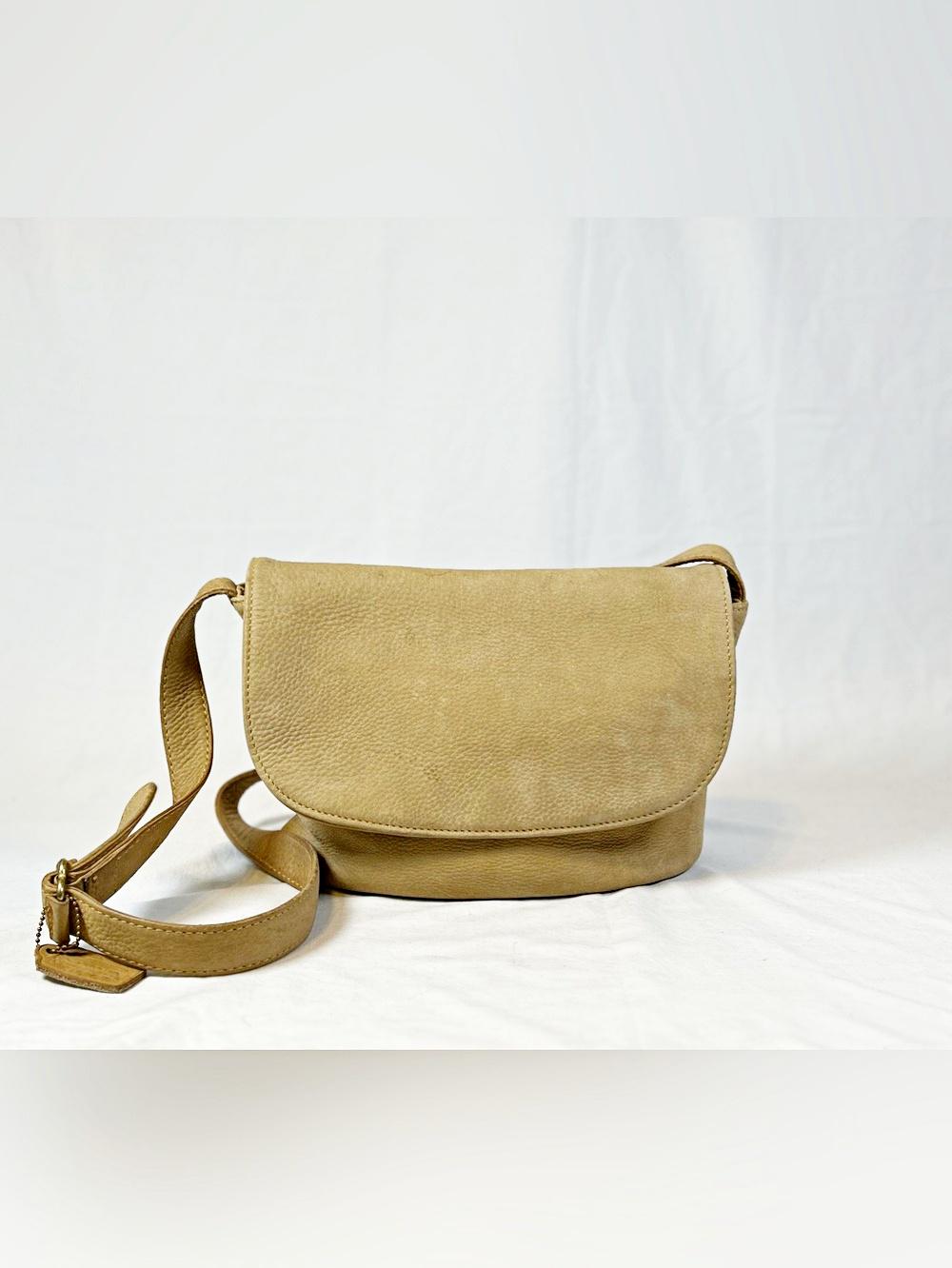 バッグ OLD COACH Nubuck Leather Shoulder Bag Coach Vintage Nubuck - Etsy