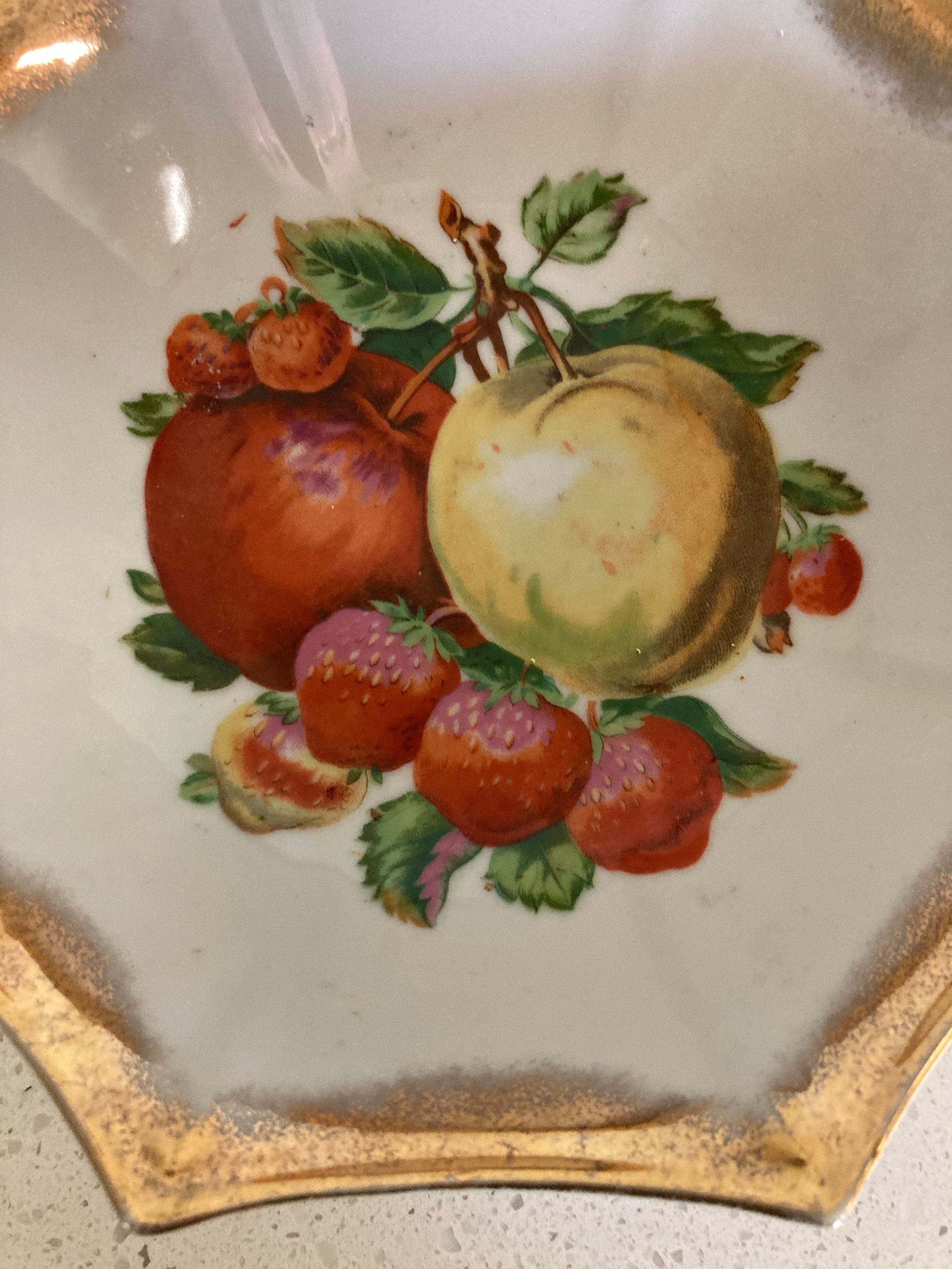 ジアン シリアルボウル Le Temps des Cerises 素敵♡希少 ジアン（Gien）アズール シリアルボウル16cm 1810C04K00