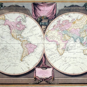 Hemisférios Leste e Oeste 1808