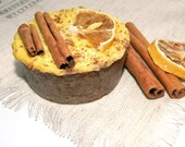 Weihnachtsseife Kaffee Zimtpeeling Party Gastgeschenk Peeling Geschenk Urlaub Citrus Winter Hautpflege Homemade Gesichtsschale Körperbad Mama Geschenk