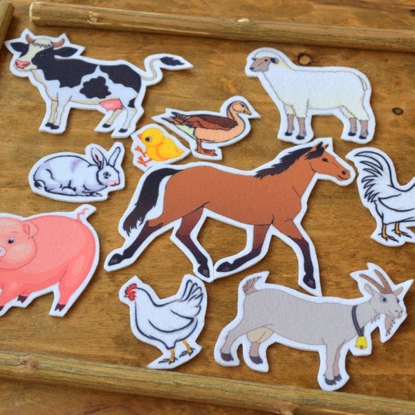 Farm Felt Board Etsy