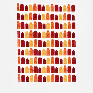 Tea Towel | Richmond | Rowhouse in Red