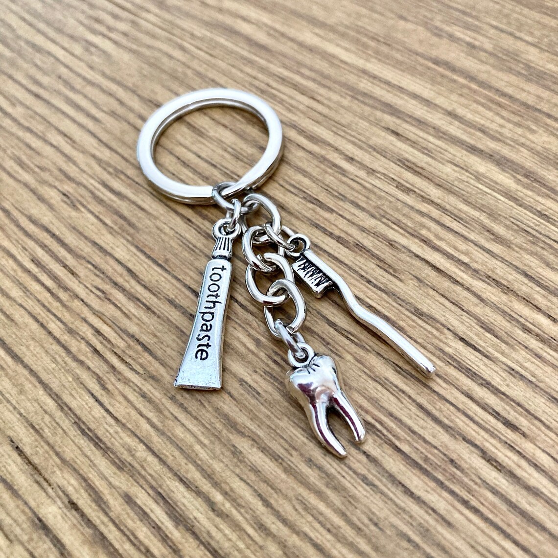 Dentist Keyring Dentist Keychain Dental Assistant Gift Etsy