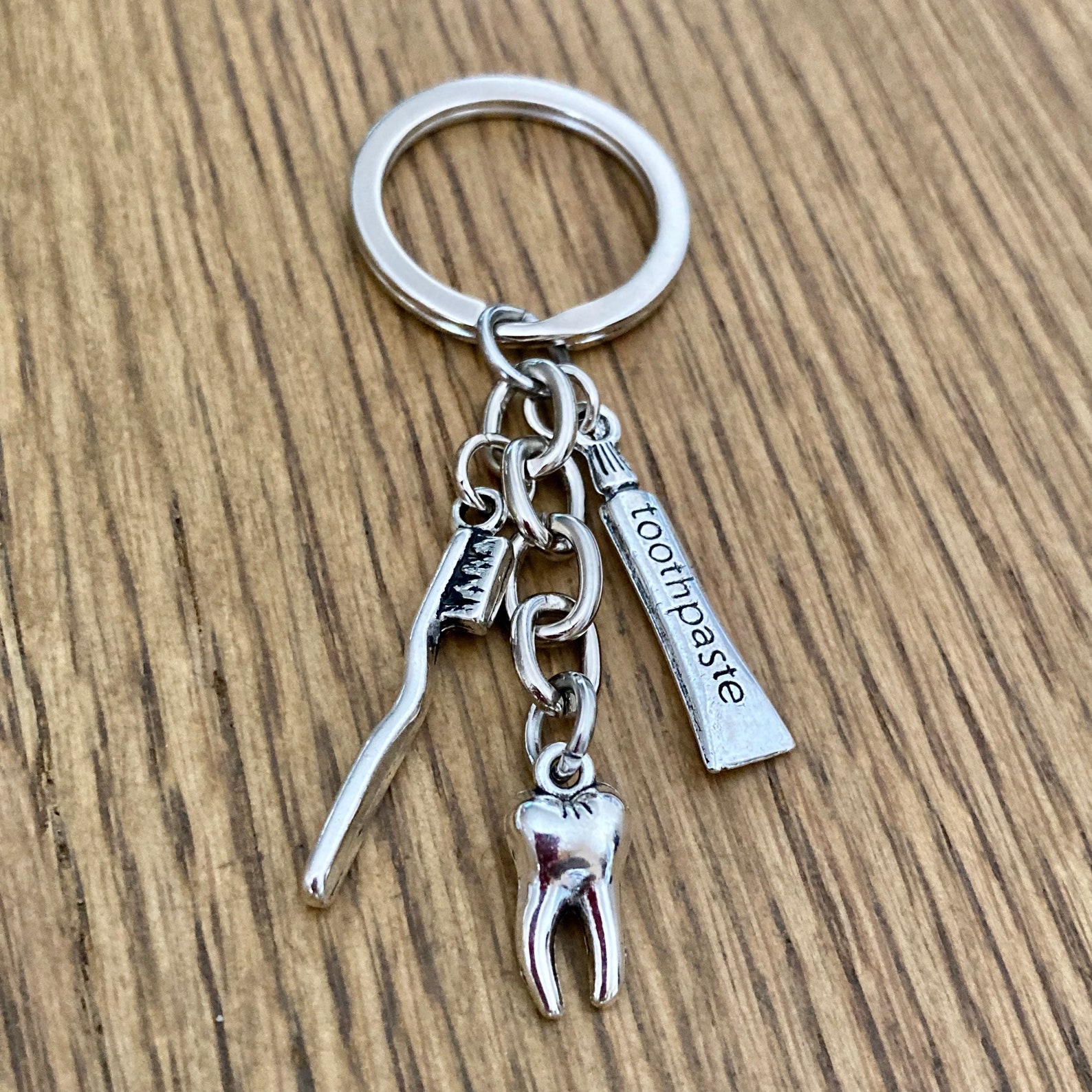 Dentist Keyring Dentist Keychain Dental Assistant Gift Etsy