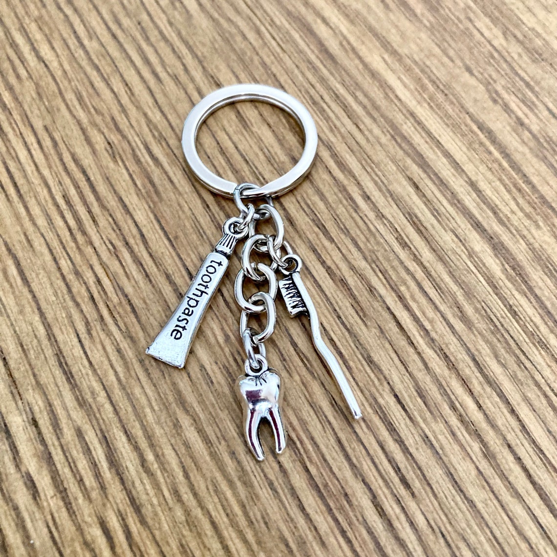 Dentist Keyring Dentist Keychain Dental Assistant Gift Etsy