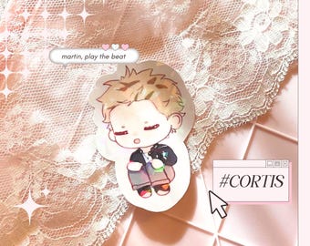 Cortis Holo Vinyl Sticker, Sleeping Martin Sticker, Martin Cortis Sticker, Cortis Merch, Kpop Merch, Kpop Stickers, Kpop Lover Gifts