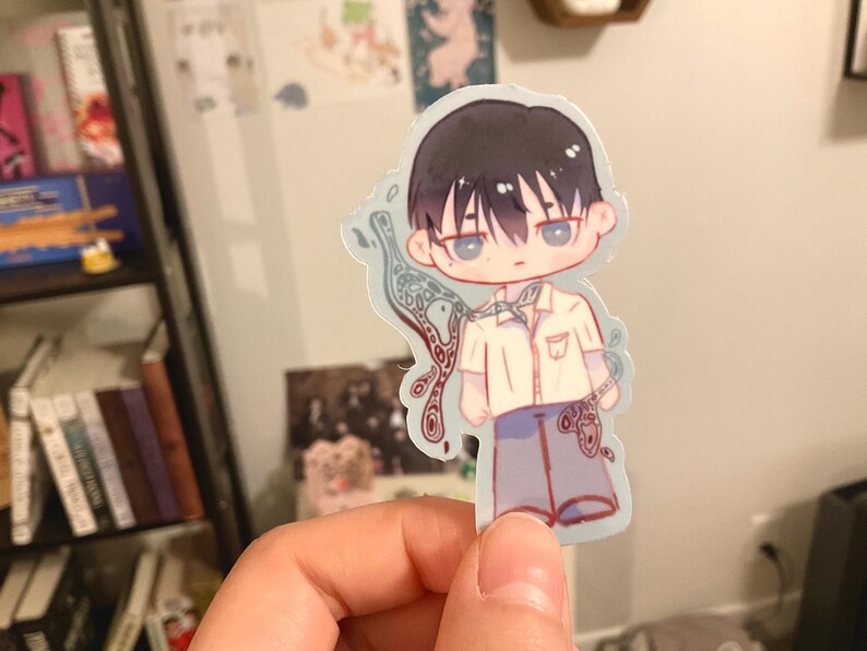 Hioshiru Sticker Smoking Tshd Sticker Pack, the Summer Hikaru Died Anime Merch, Hikaru and ...