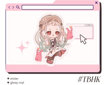 Nene Yashiro, TBHK, Anime Stickers, Anime Merch, Anime Gifts, Kawaii Stickers, Cute Stickers, Cute Anime Sticker, Anime Girl