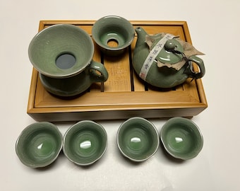 Chinese Tea Set Green Set G009