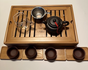 Yixing Tea Set (Full set) (Fancy)