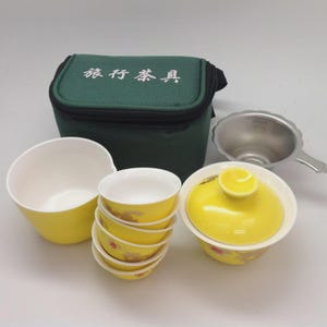 Travel Tea Set in the bag Gaiwan G12