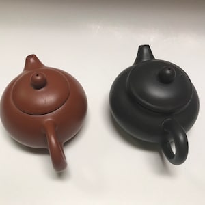 Yixing tea pot black and red Yixing tea pot 5oz