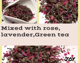 Joy tea - Green tea with rose and lavender