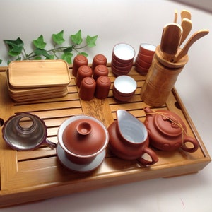 Yixing Tea Set 26pcs everything you need for your tea party