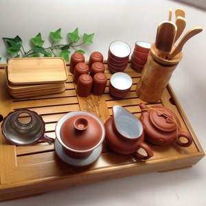 Yixing Tee Set 26Stk alles was du für deine Teeparty brauchst Bild 2