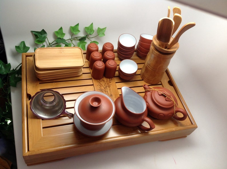 Yixing Tee Set 26Stk alles was du für deine Teeparty brauchst Bild 2