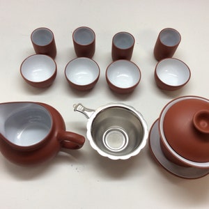 Beautifully crafted Gaiwan Tea Set Chinese Tea Ceremony #181