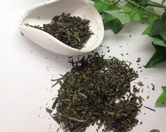 Peppermint Green tea - Organic Green tea