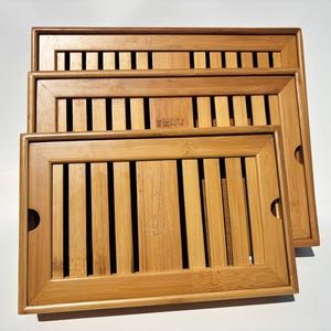 Bamboo Tea Tray: Traditional Chinese Gong Fu Style
