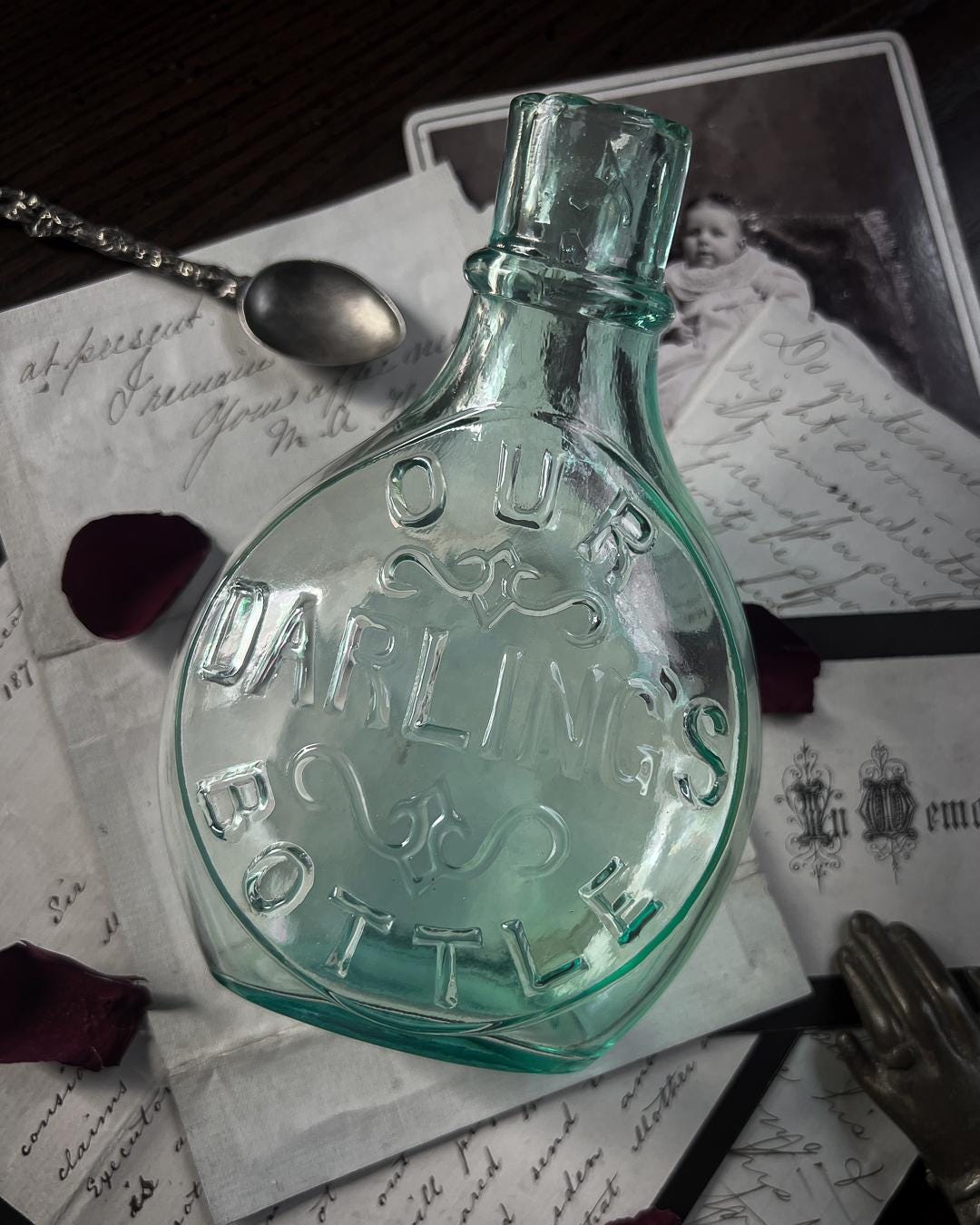 Antique Nursing Bottle - Etsy