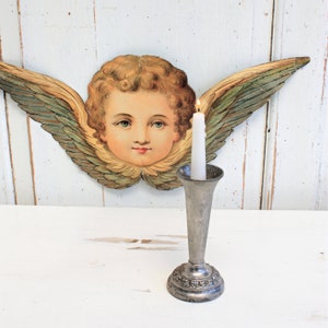 Silver Plated Candlestick Holder, Vintage English Home Decor