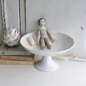 Antique German Doll, Porcelain Head and Limbs, Decorative home Decor