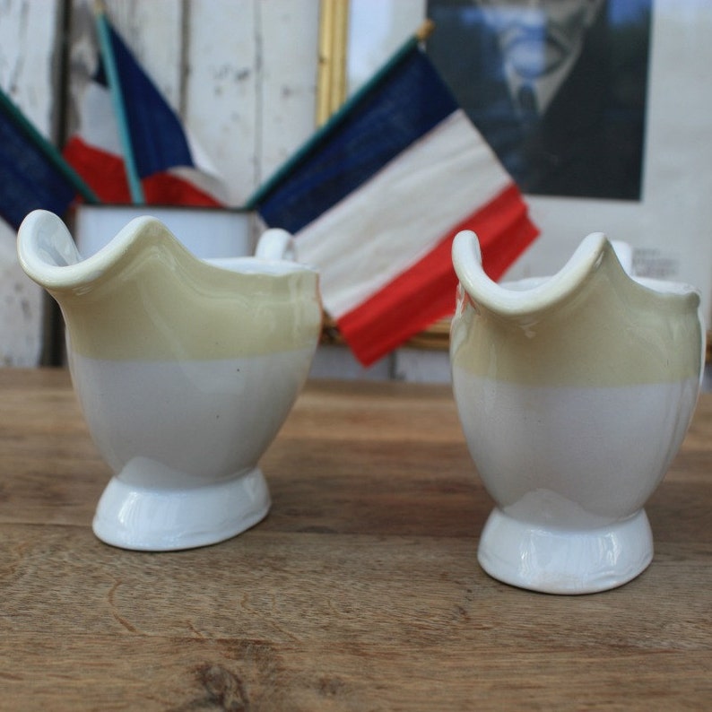 French Porcelain / Vintage Gravy boat / Gravy Boat / French Etsy