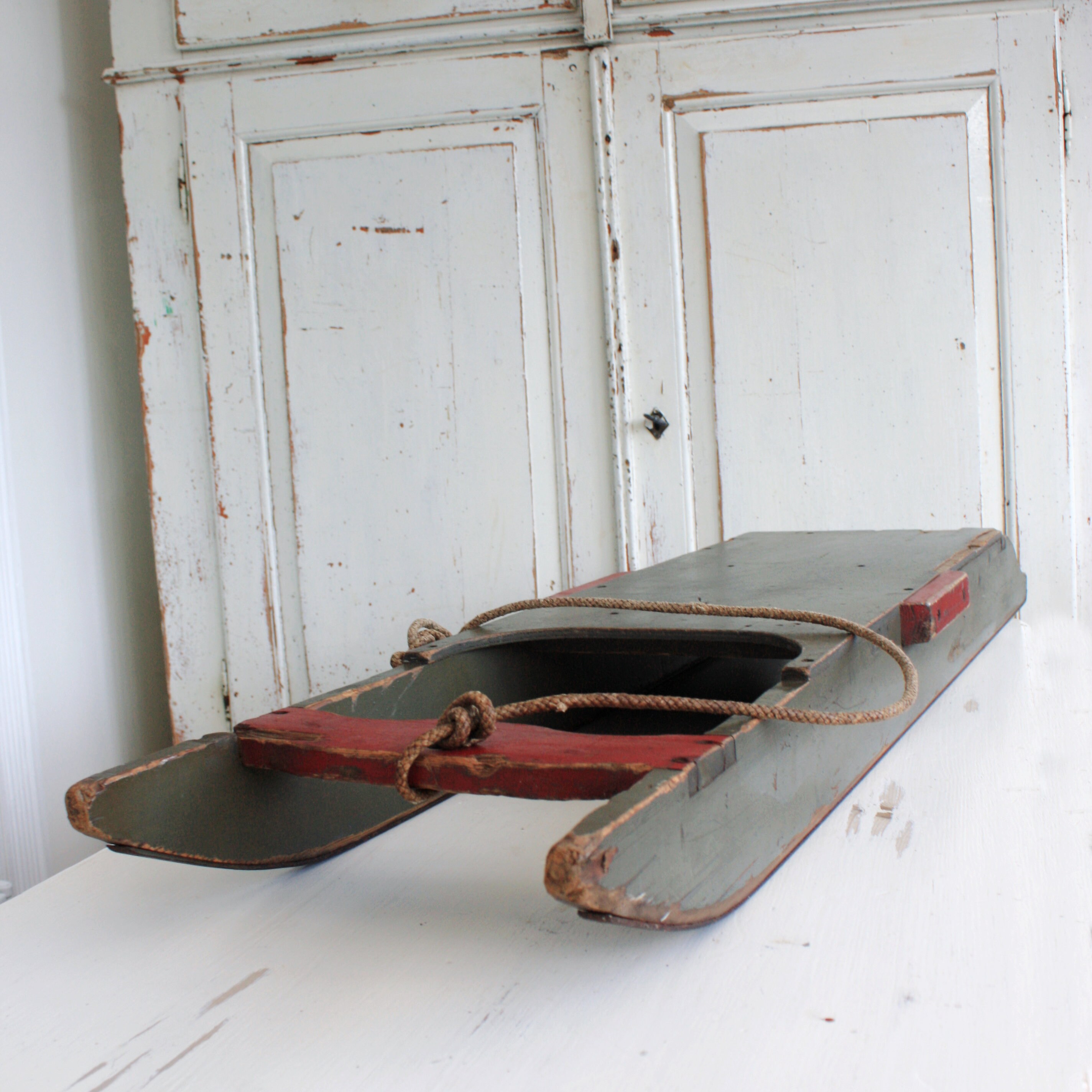 Old English Wood Sledge or Toboggan by Murray & Baldwin Etsy UK