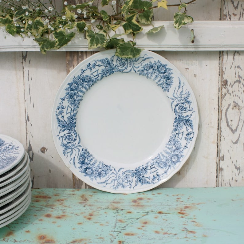 Teller Amand Transferware Teller Franz U00f6sisch Land Vintage