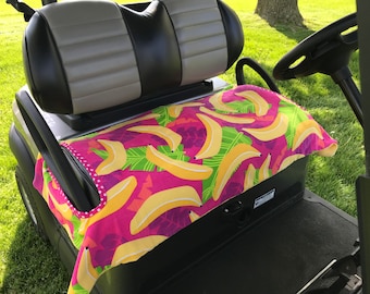 Bananas Terry Golf Cart Seat Cover