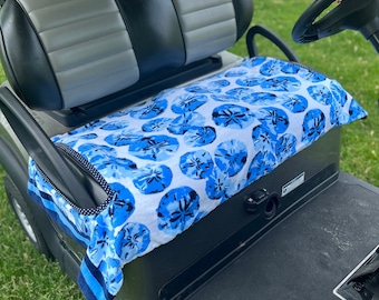 Blue Shells Terry Golf Cart Seat Cover