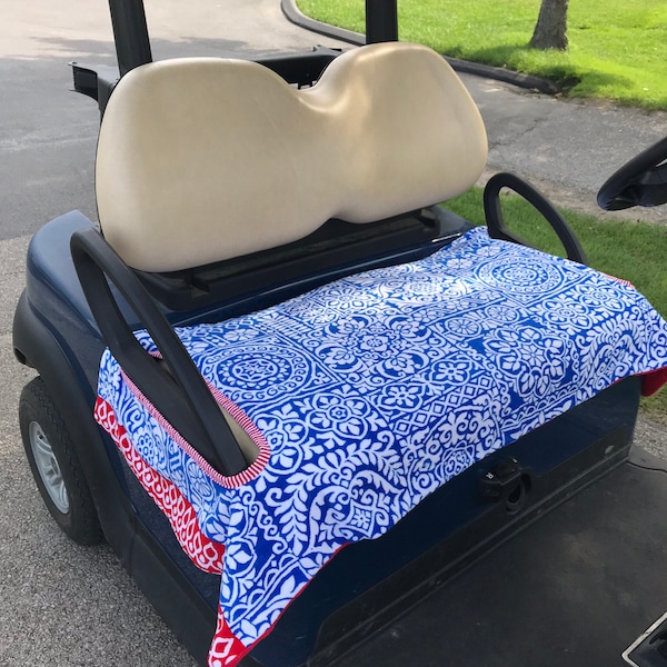 World Symbols Terry Golf Cart Seat Cover