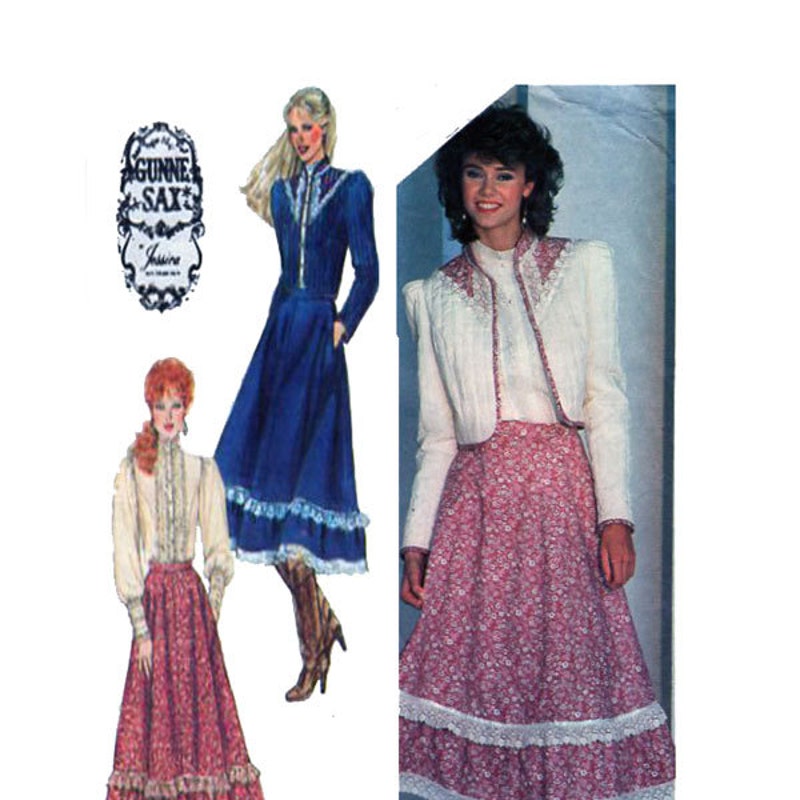 Gunne Sax Patterns Etsy
