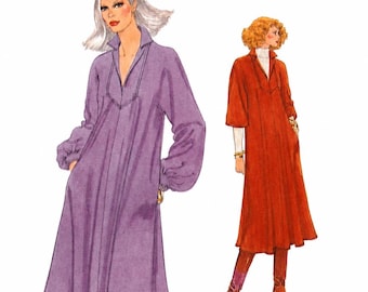 Vogue 7150 Misses Dress Original Paper Sewing Pattern Pullover Kimono Sleeve Size 8 Bust 80 cm 31.5 in UNCUT