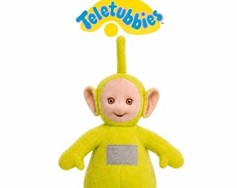Butterick P403 Teletubbies Dipsy pluche speelgoed, origineel papieren naaipatroon, merk, verzamelaarspop, één maat, 41 cm (16 inch), 1999