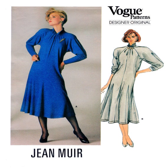VOGUE 1451 JEAN MUIR Designer Dress 