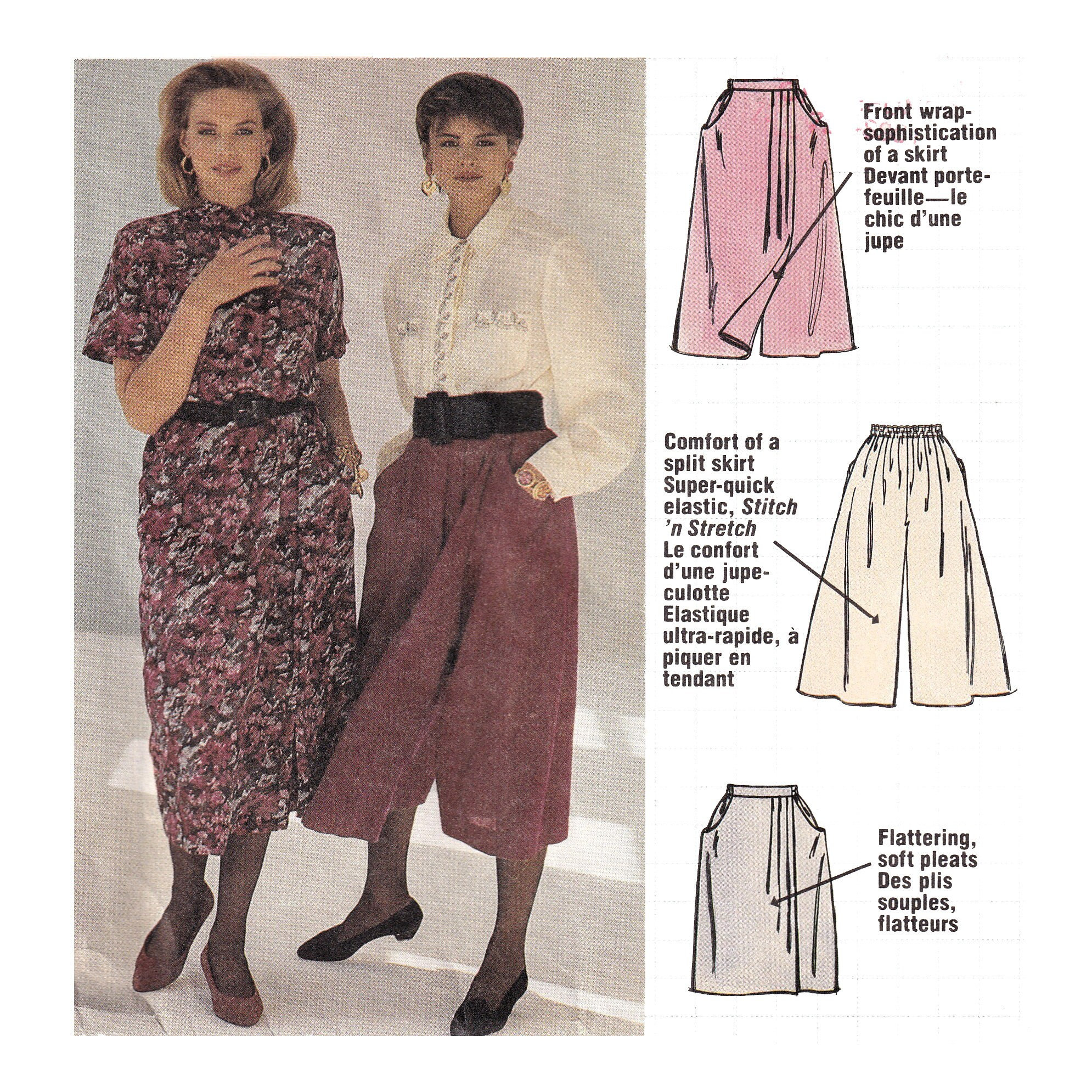 Mccalls 5517, Nancy Zieman Skirt, Split Skirt or Culottes Sewing