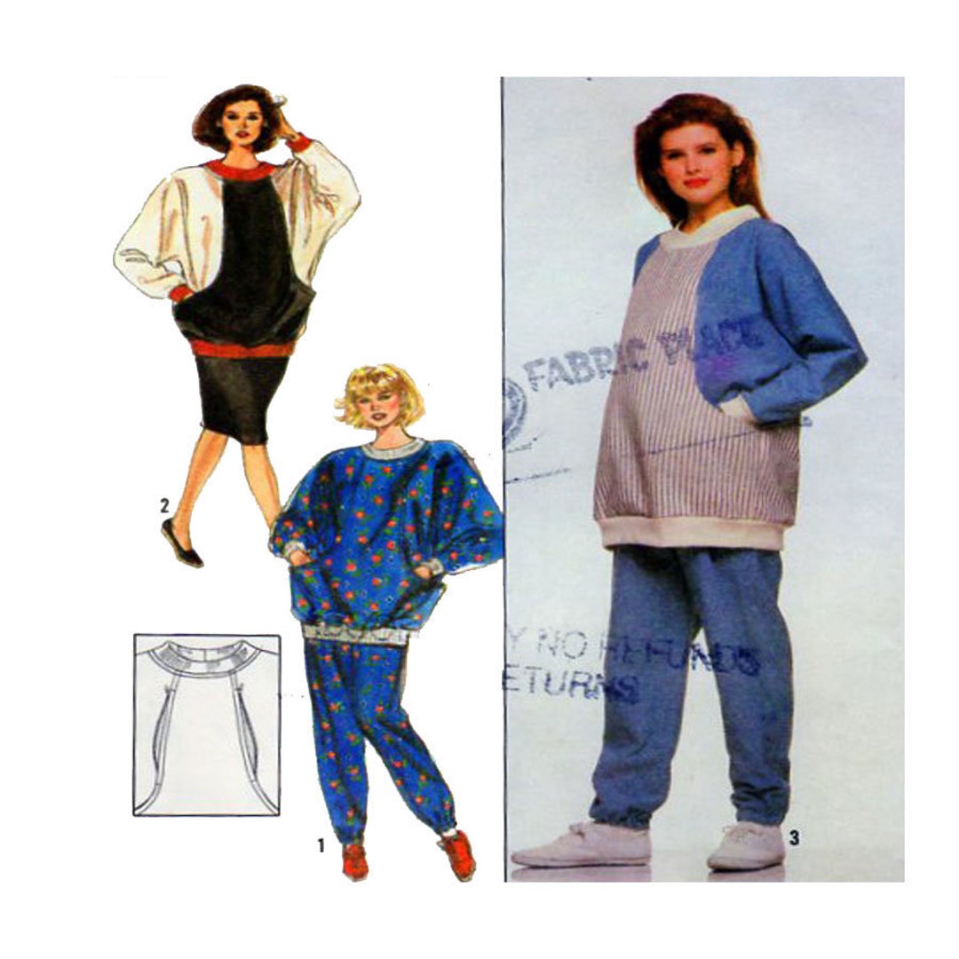Maternity Fashion / Nursing Top / Shirt, Pants, Pencil Skirt, Sewing  Pattern, Simplicity 9376, Long Sleeve Shirt, Elastic Waist, Size 10-24 -   Canada