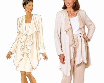 Butterick 3949 Women’s Jacket Top Skirt Pants Original Paper Sewing Pattern Jessica Howard Size 20-24 Bust 107-117 cm (42-46 in)