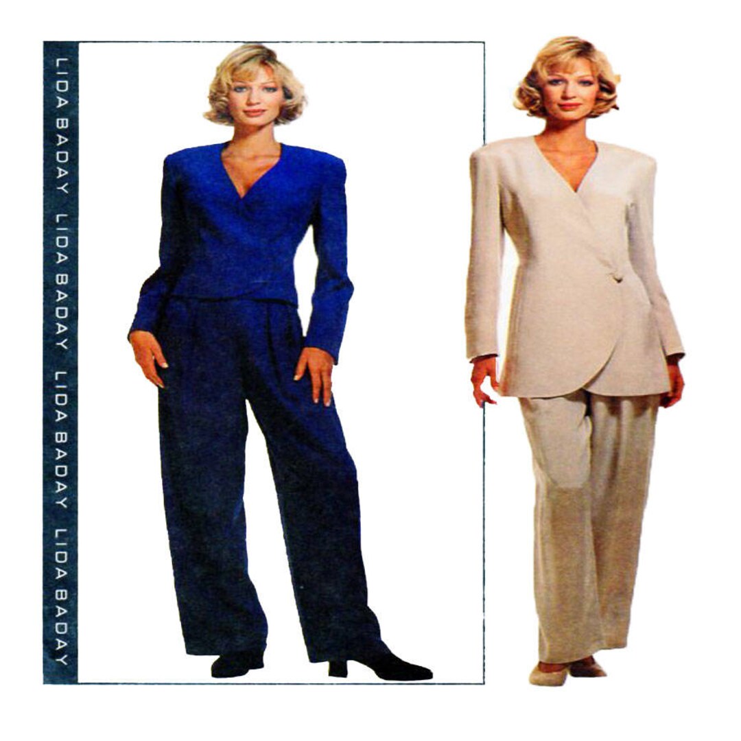 LIDA BADAY Women Pant Suit Sewing Pattern Mccalls 6815 Etsy
