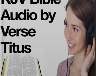 Heilige Bibel KJV Buch Titus in Audio Vers für Vers