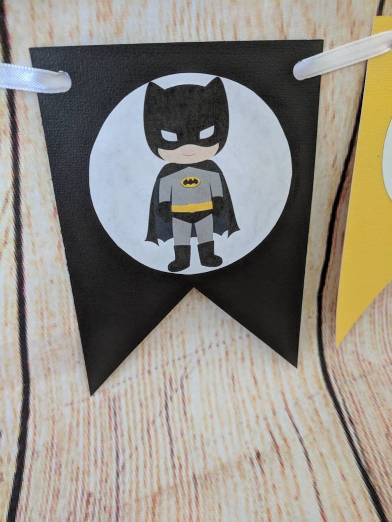 Batman Custom Banner Batman Personalized Banner Batman Banner Custom Name Banner cake smash Batman birthday banner 1St birthday banner